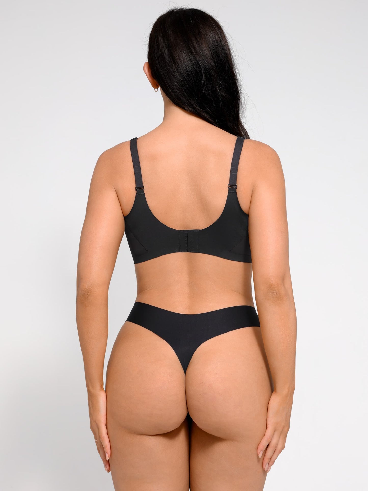 High Elasticity Comfort Full Coverage and Side Support V-Neck Bra