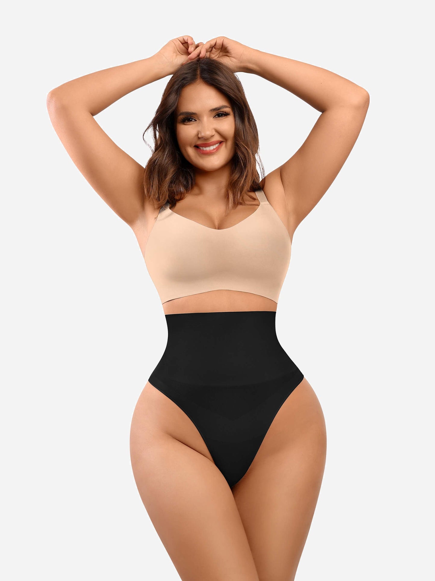 Tummy Control Shapewear Thong Bone Slimming Briefs