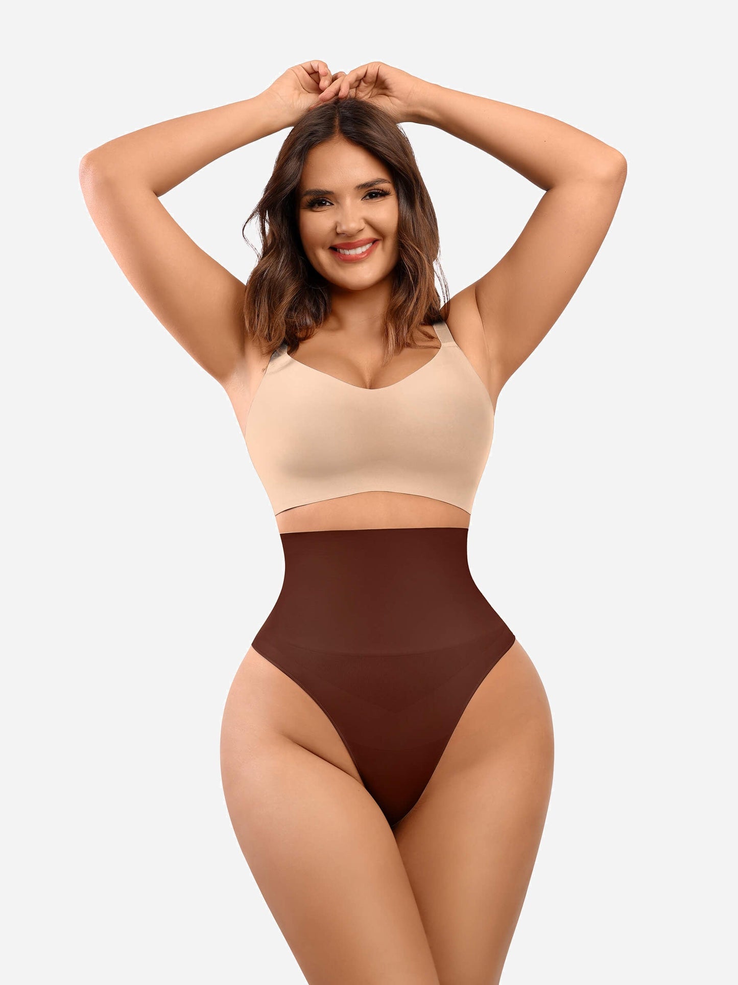 Tummy Control Shapewear Thong Bone Slimming Briefs