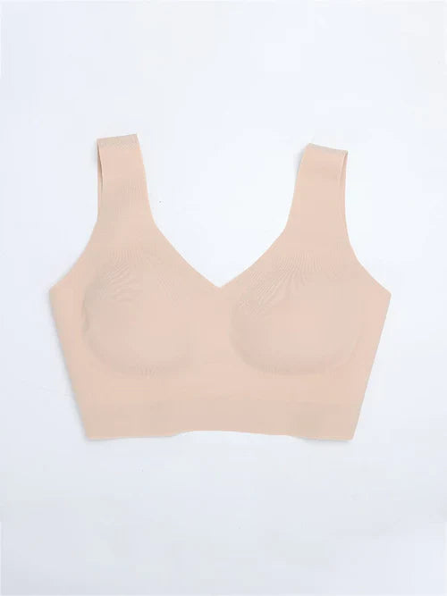 V-Neck Wireless Comfort Bra