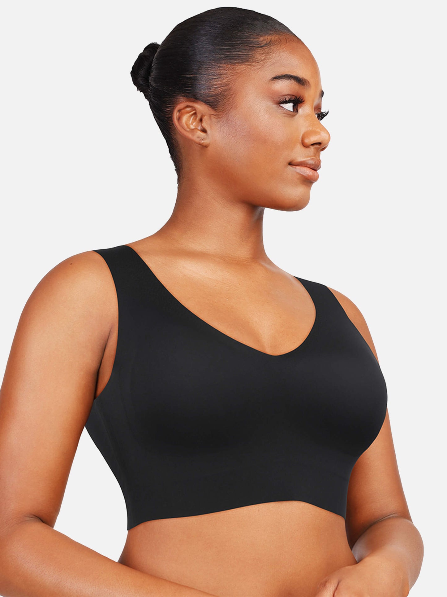 V-Neck Wireless Comfort Bra